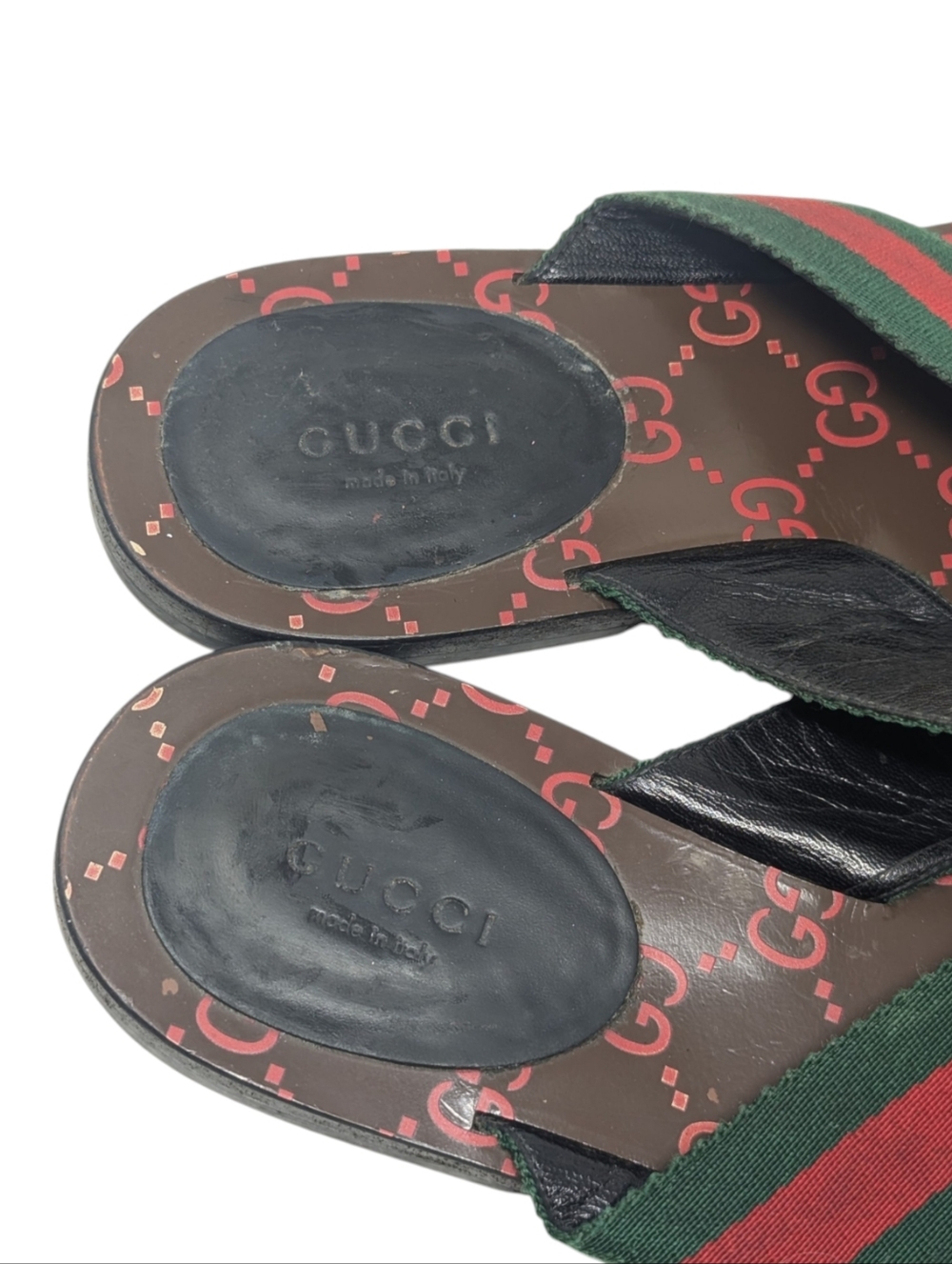 Gucci Kika Interlocking GG Thong Flip Flop Sandal Size EU 39 - Picture 2 of 12